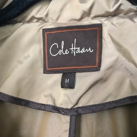 Cole Haan Trench Coat—Gold Luster - Picture 4 of 8